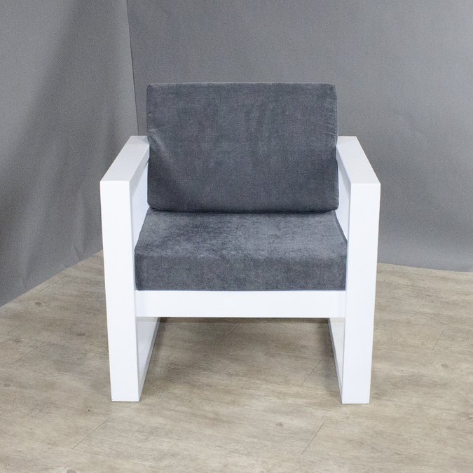 Кресло Aurora White modern фото