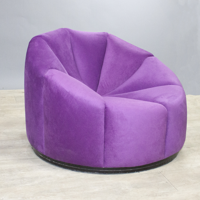 Кресло Velvet Purple Pouf фото