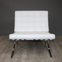 Кресло Barcelona Chair White