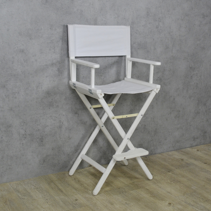 Белый стул визажиста фото