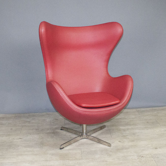Кресло Egg Chair Red фотография