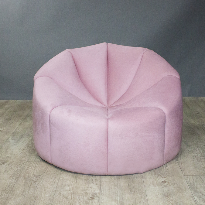 Кресло Velvet Pink Pouf фотография